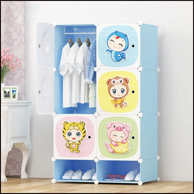 Armario Modular Cubos Madera