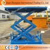 Professional scissor design fixed lifting table underground scissor lift platform