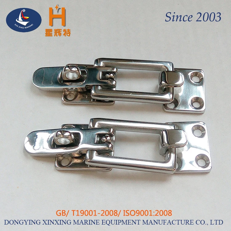 Sailboat Accessories Stainless Steel Door Hasp Lock For Yacht