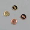 Factory direct sale custom made 2 holes metal buttons for clothing