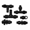 The wholesale price Agriculture drip tape lock fittings the 16mm black drip fittings