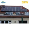 Rooftop solar system 5kw on grid, with one stop solution for home use, EPC