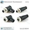 Automotive industrial sensor coder cable M12 Amphenol waterproof plug