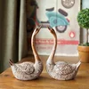 Resin Swan Displays Vintage Creative Vivid Desk Decor resin furnishing articles