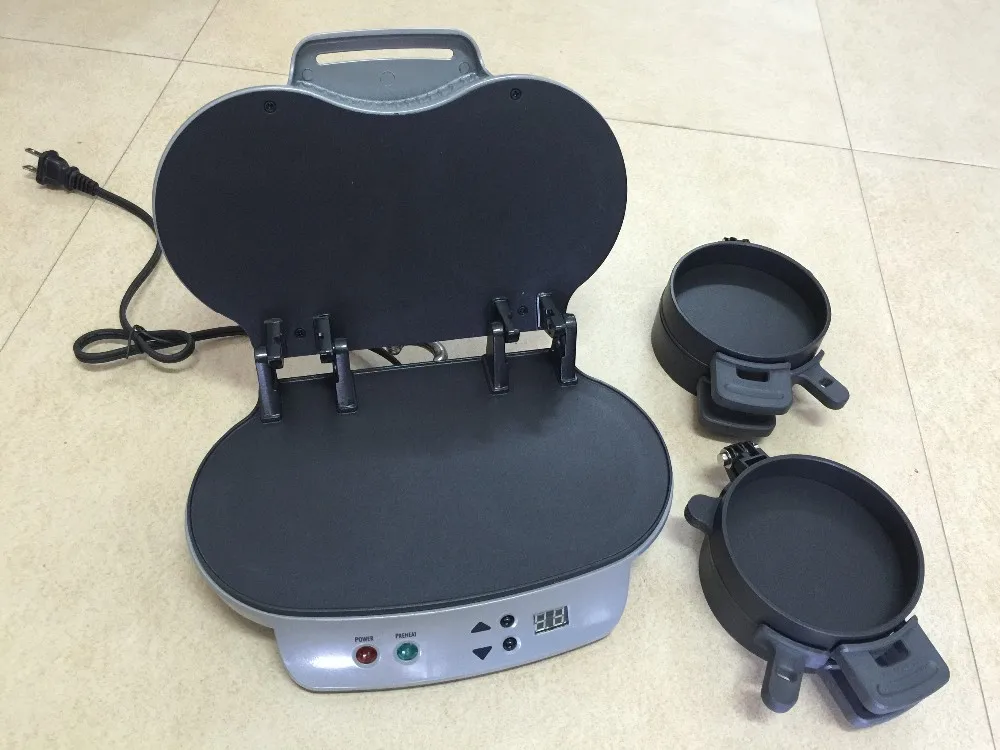 Small Electric Hamburger Grill Dual Breakfast Sandwich Maker Electric