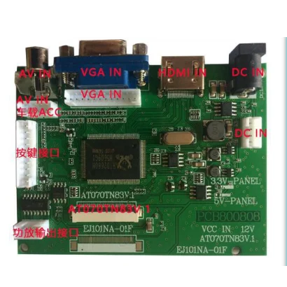 VGA/TTL HDMI input 40pin TFT LCD monitor driver board