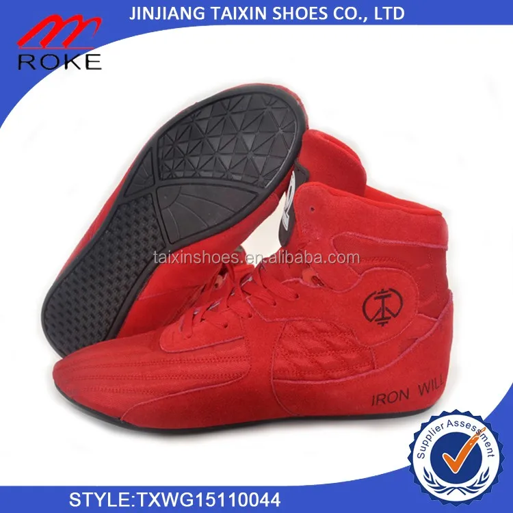 New Disgn Suede Boxing Shoes Cheap 