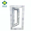 2016 Modern UPVC PVC French Windows Double Sash Swing Casement Window For Sale