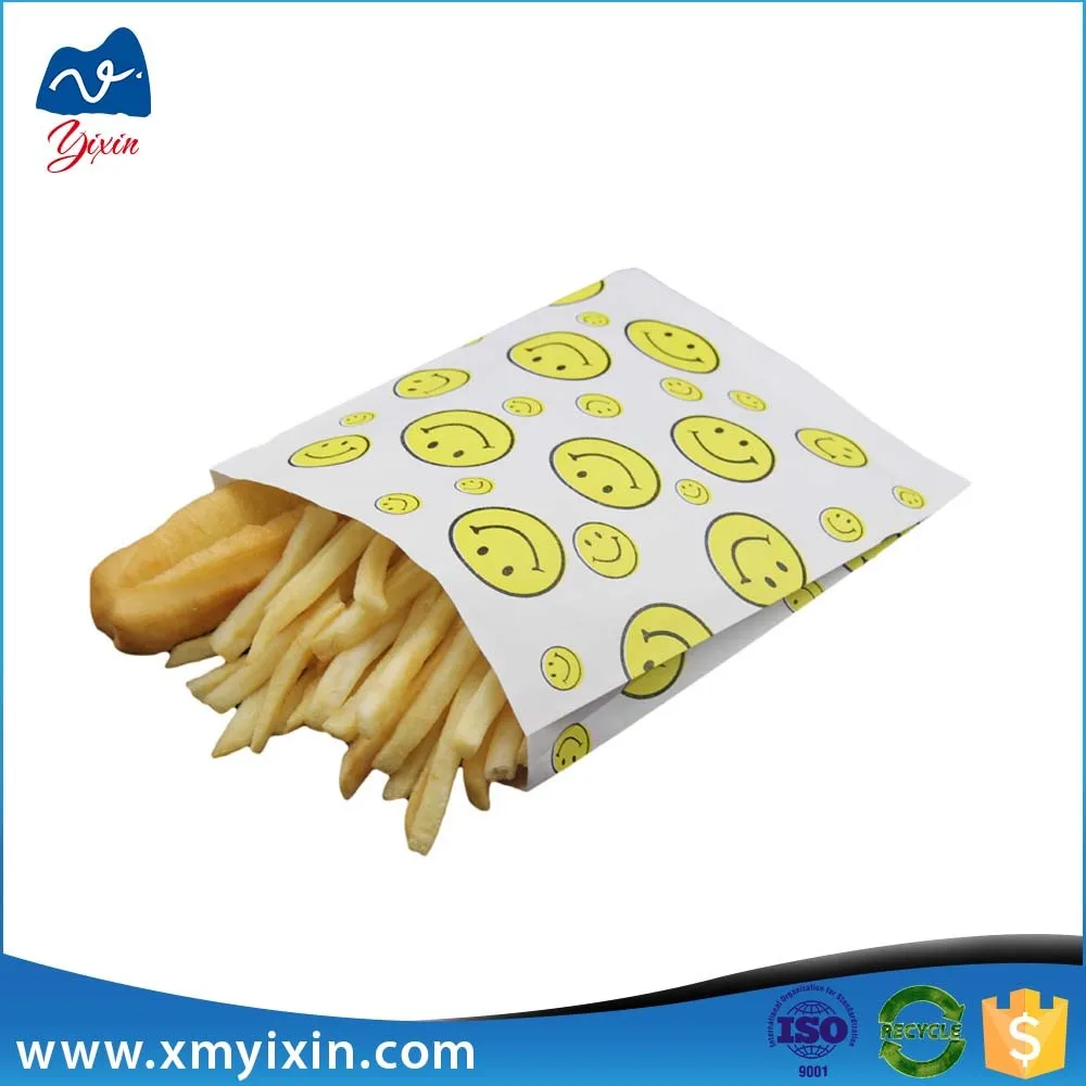 用于法国薯条便携袋的纸包装袋