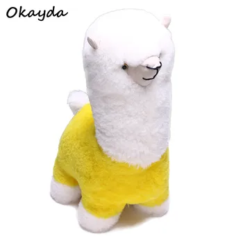 alpaca toy with real fur