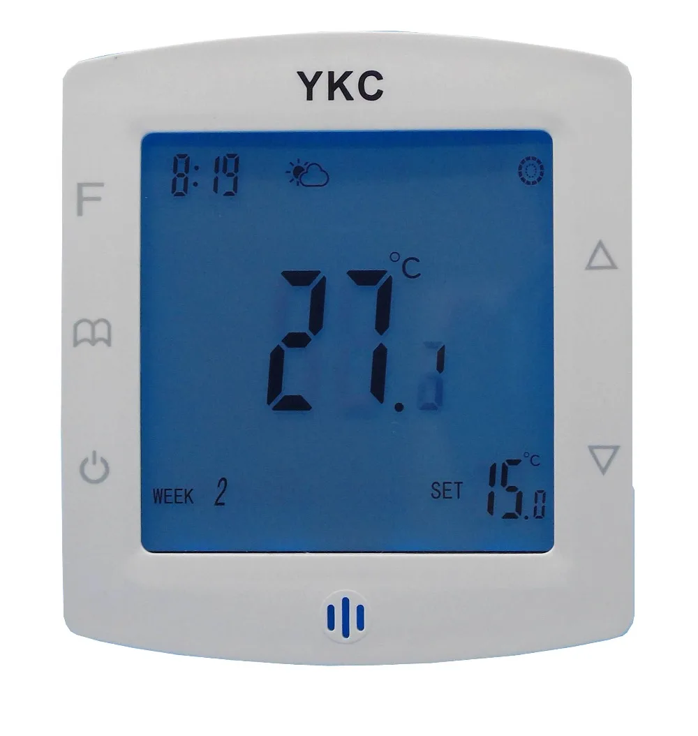 installation de thermostat de pompe à chaleur
