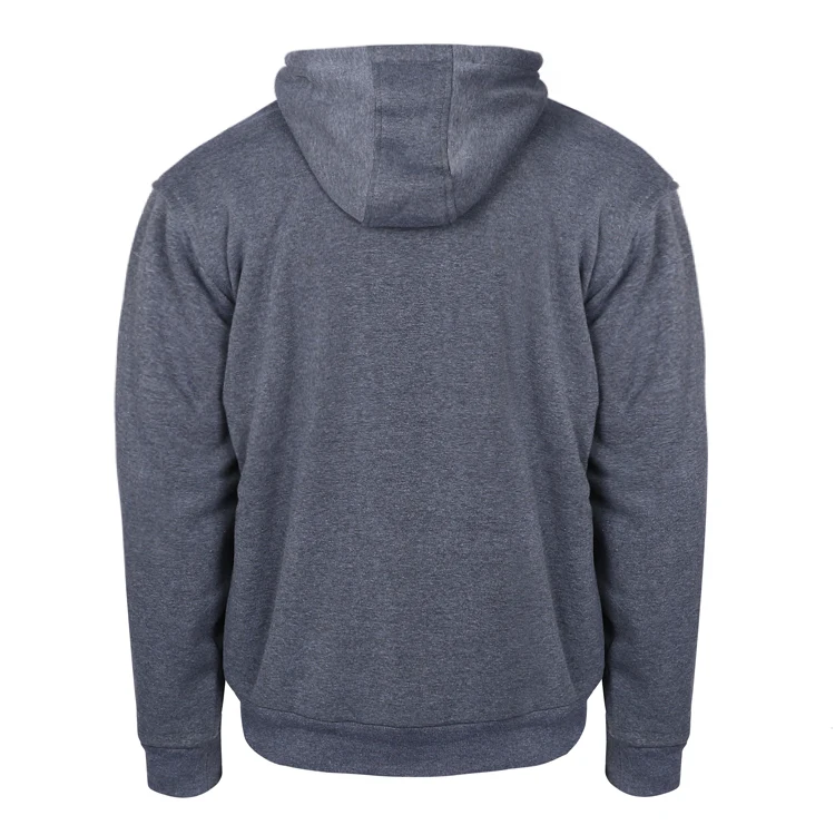 Wholesale Custom Plush Fleece Lining Men Warm Winter Zip Fleece Jacket