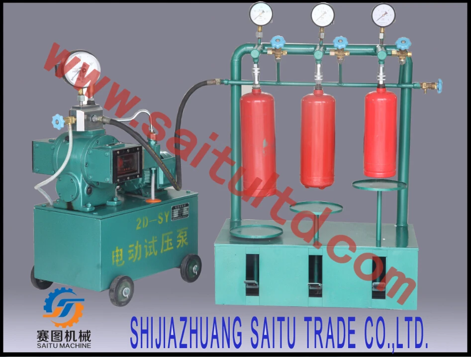 Saitu Compay Fire Extinguisher Cylinder Hydrostatic Test Machine/fire