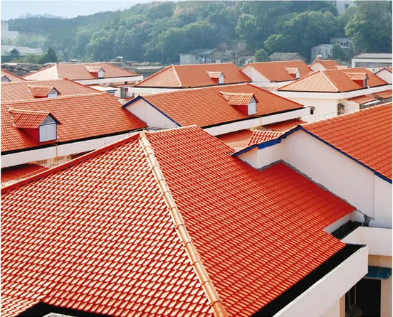 3 layer ASA Coated synthetic resin roof tile plastic pvc roofing sheet for shed
