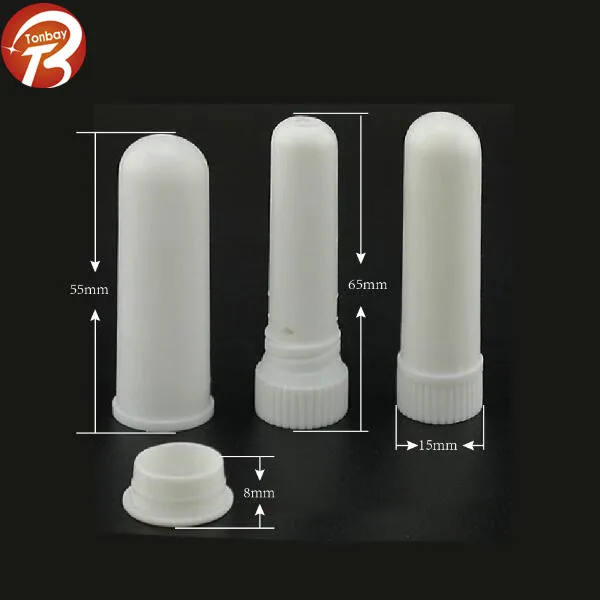 Medical Grade Blank Plastic Nasal Inhaler Nasal Tube Nasal Stick Bpa Free With Cotton Wick Buy