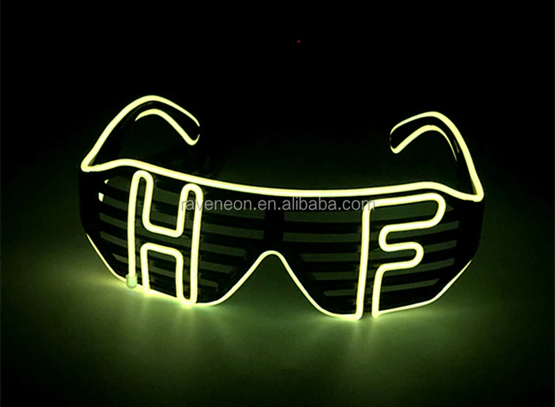 YJLWE LED Light Up Glasses Party Flashing EL Wire Neon Rave Glasses for Kids and Adults Carnival Halloween Disco Bar DJ Glowing Décor Blue and Orange YJLWE LED Light Up Glasses Party Flashing EL Wire Neon Rave Glasses for Kids and Adults Carnival Halloween Disco Bar DJ Glowing Décor Blue and Orange