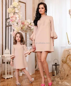 matching mother daughter dresses