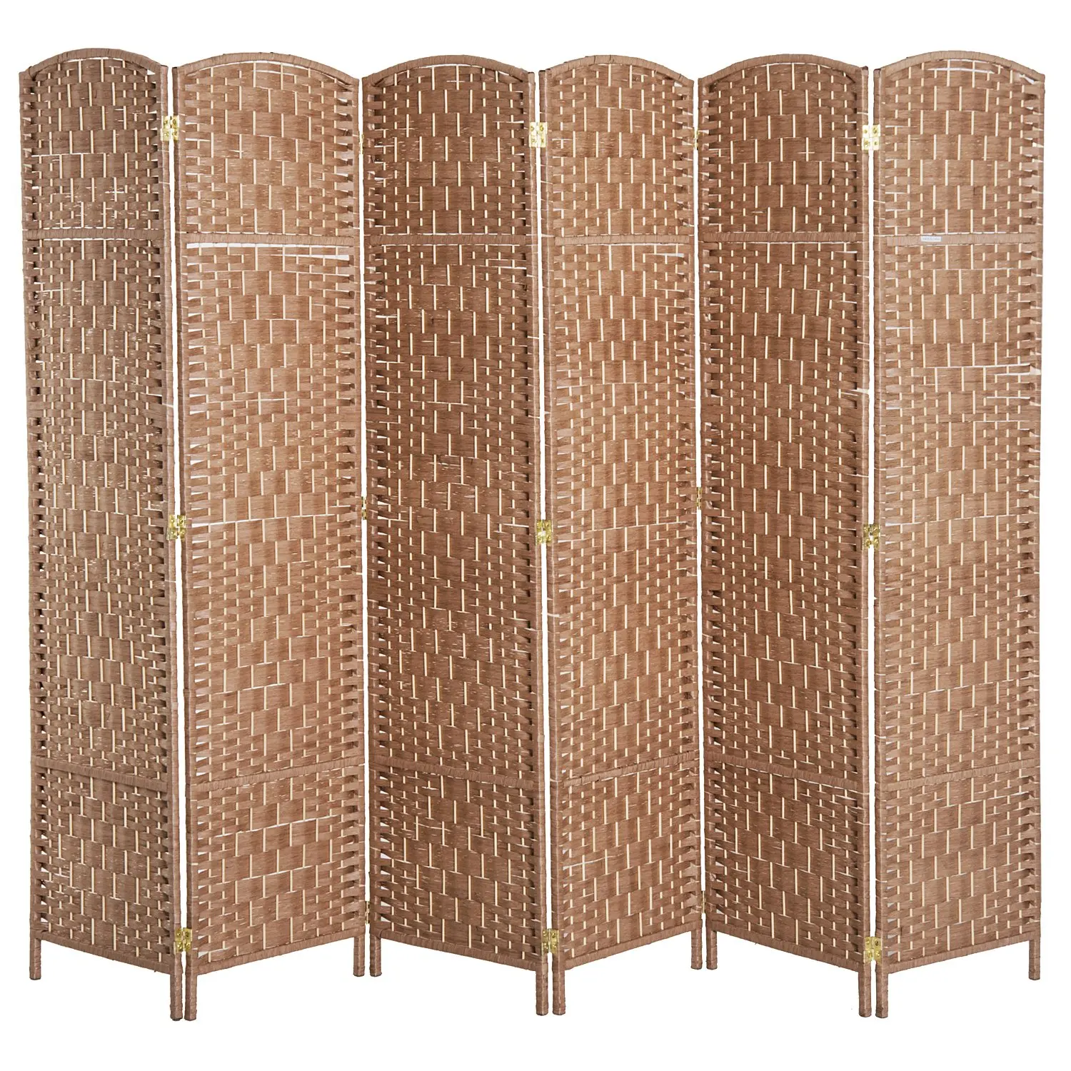4 Panel Wood Room Divider Find Get Quotations Homcom 6 Tall Diamond Weave Woven Fiber Room Divider Natural Wood Panel