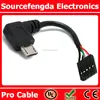 Right Angle USB Micro B to Housing Cable
