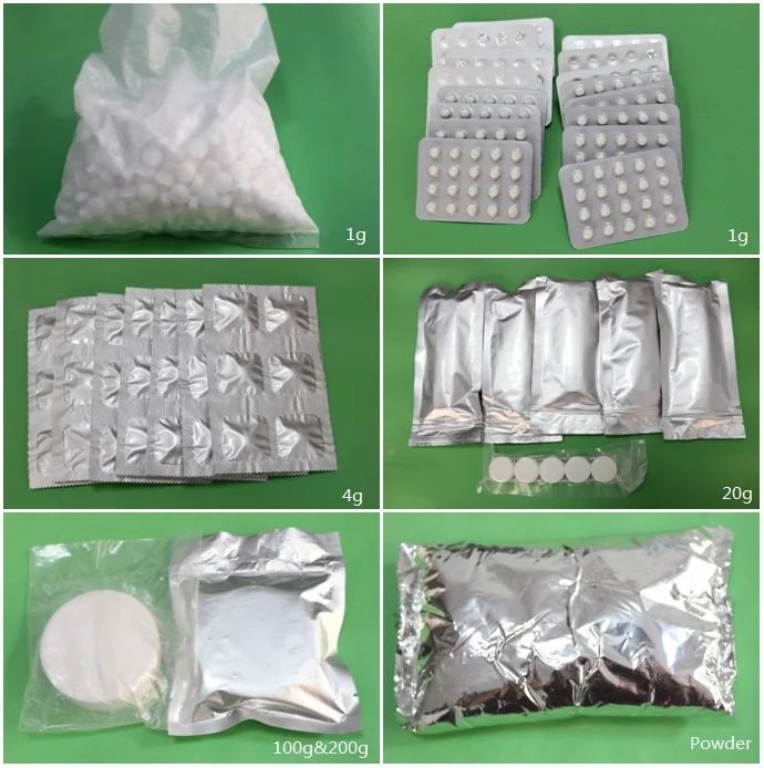 chlorine dioxide packaging