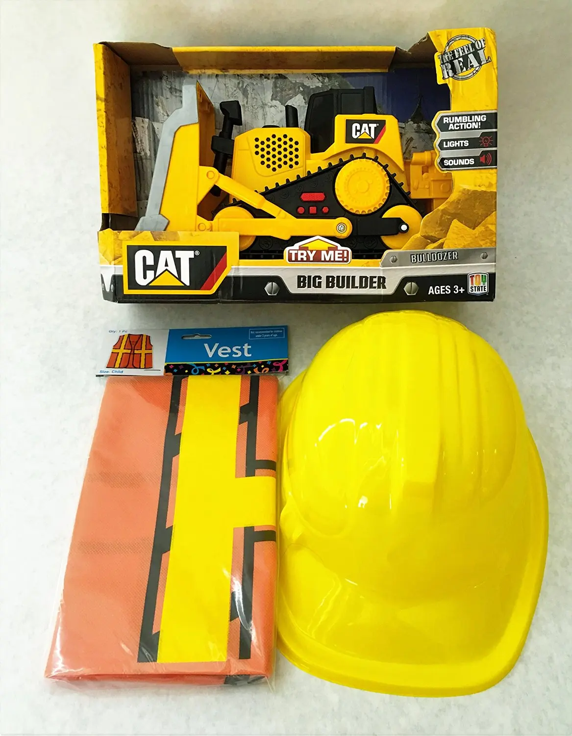 cat big builder bulldozer