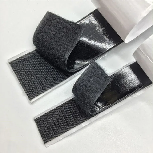 adhesive backed hook and loop tape