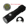5 File XM-L2 Waterproof Flashlight For Diving Underwater LED Dive Light 26650 Battery Flash Lamp