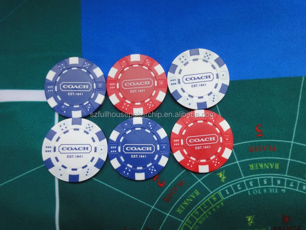 Dice Poker Chip With Hot Stamp Number Different Value Buy Ultimate