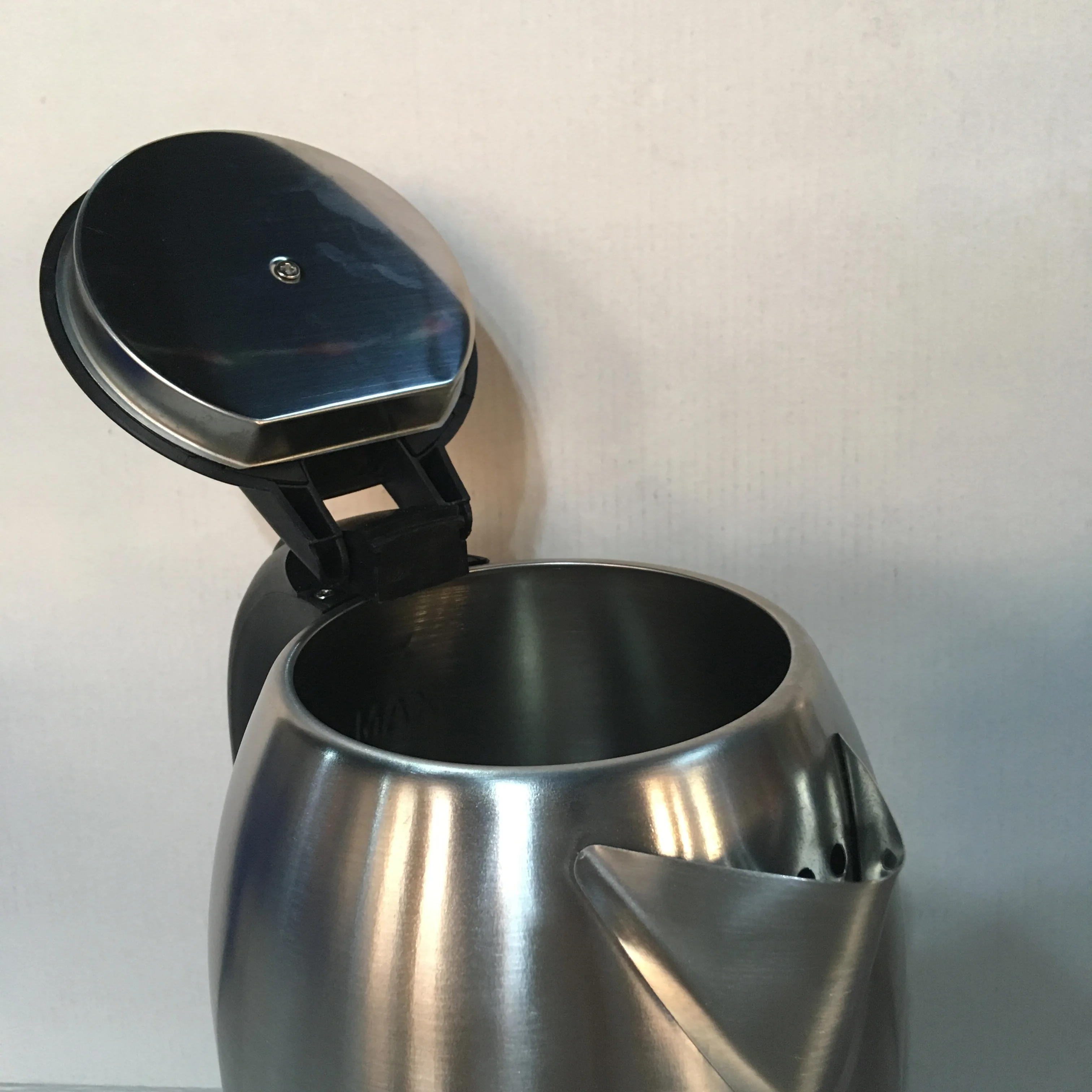 Made In China Cordless Design Water Bottle Boiling Kettle Stainless Steel Electric Kettle With