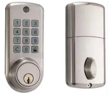 Easy To Installed Deadbolt Code Lock With Back Knob Buy