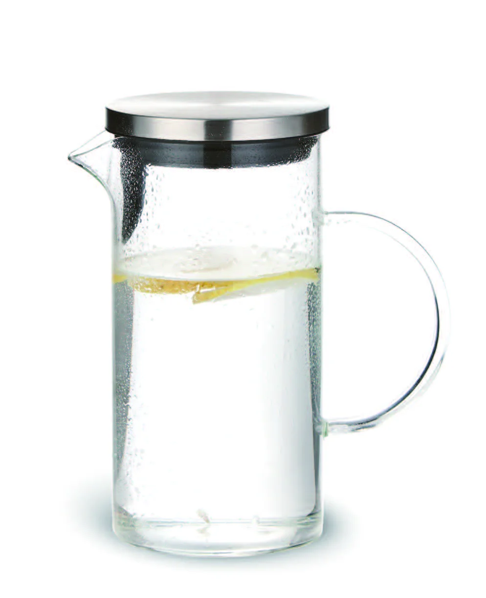 Square Cold Brew Coffee Maker Glass Pitcher With Handle 1300ml 1100ml ...