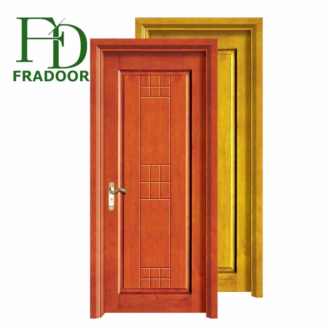 Modern Poly Wood Pvc Textured Membrane Bedroom Door Buy Modern