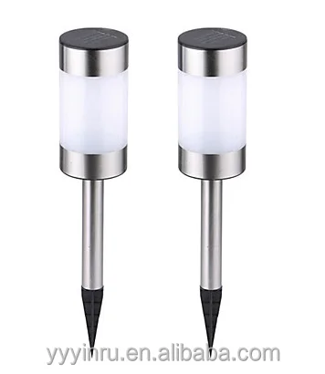 
NINGBO high quantity solar powered pillar lights stainless steel outdoor lighting for garden decoration 
