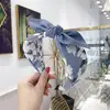 hair jewelry Cloth for women Hair Band wide bowknot pattern 382462