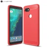 Carbon Fiber Soft Tpu Back Cover Phone Case For Google Pixel 2XL