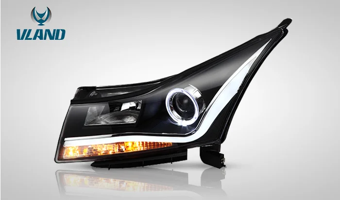 VLAND manufacturer for Cruze headlight for 2010 2011 2012 2013 2014 for CRUZE LED head lamp wholesale price