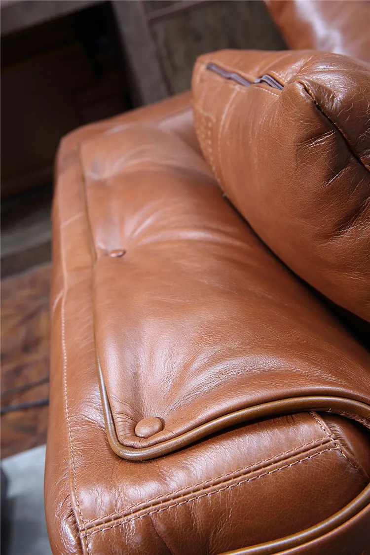 Reliable Shunde Leather Sofa 2 Seat Saudi Arabia Sofa Set Design With