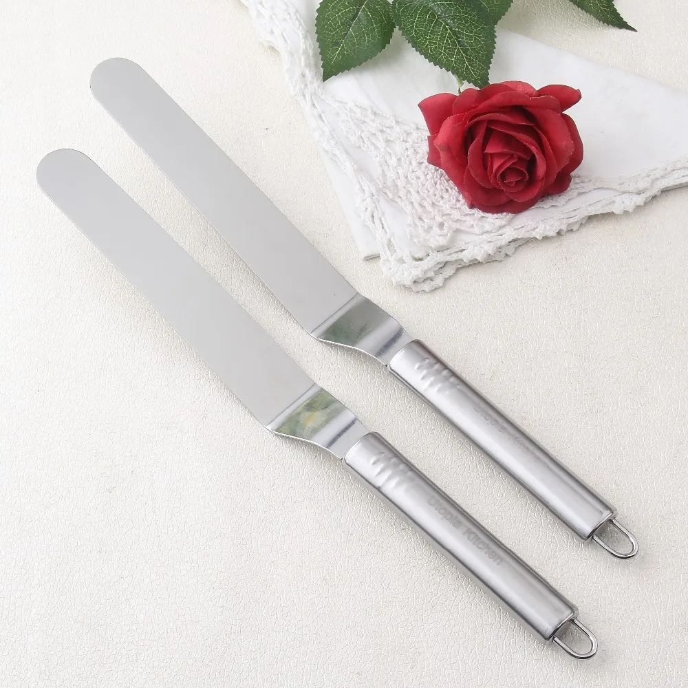 Icing Spatula, Stainless Steel Offset Spatula, Cake Spatula