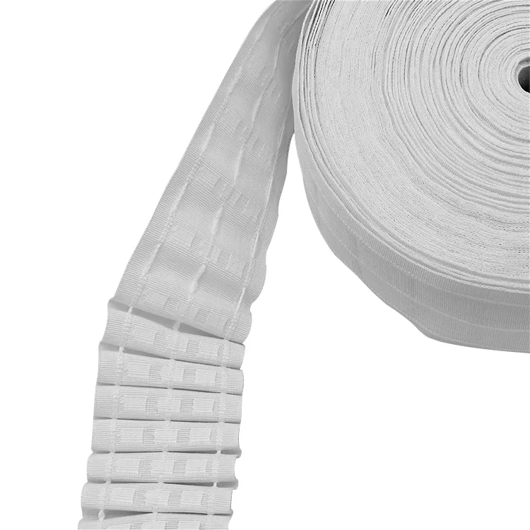 Curtain Header Slide Pencil Pleat Tape For Curtain Weights 75mm Width