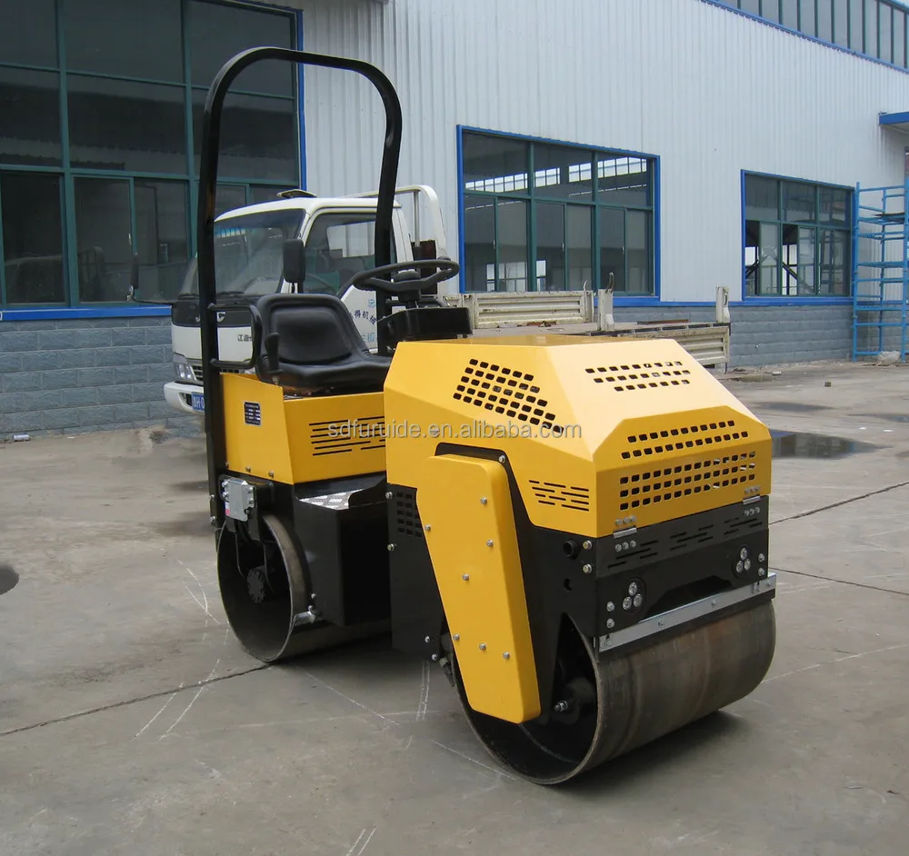 Hydraulic Asphalt Compactor Double Drum Vibratory Tamping Roller (fyl ...