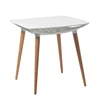 High Quality Cheap Commercial Furniture MDF Top Restaurant Cafe Dining Table