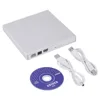 External DVD Drive Optical Drives USB DVD ROM Player CD-RW Burner Writer Recorder Portatil for Laptop Computer pc Windows 7/10