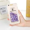 Custom creative perfume bottle design phone case bling liquid glitter phone case for iphone 8 plus cover case