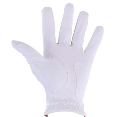Multi color soft outdoor cabretta leather golf glove