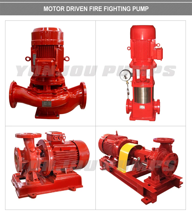 Diesel Firefighting Sprinkler System Hydrant Jockey Pump For Fire Water
