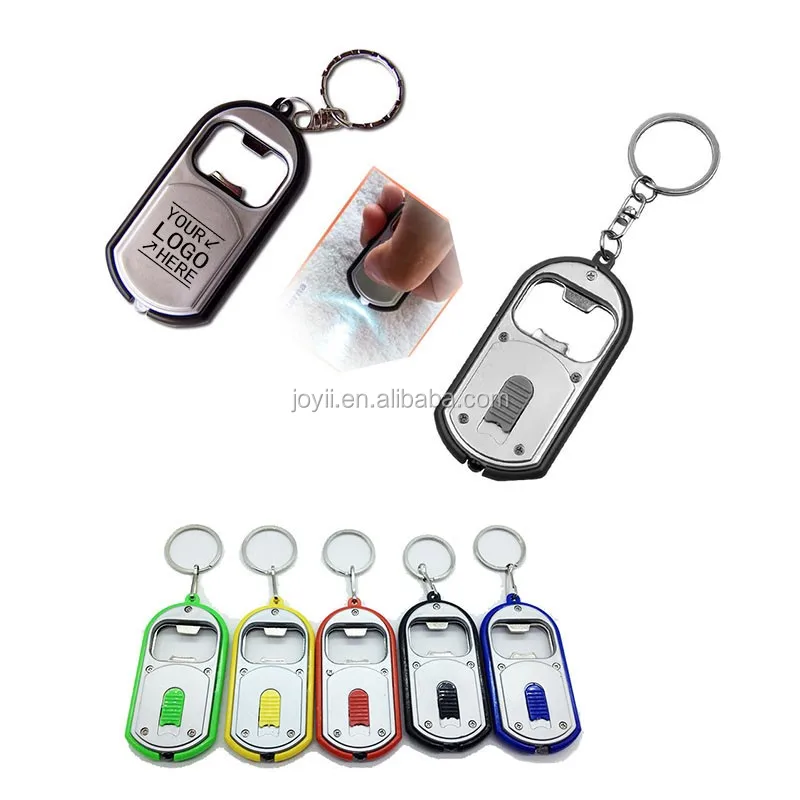 Beer Bottle Opener Keyring Led Flashlight Keychain Buy Promotion Gift