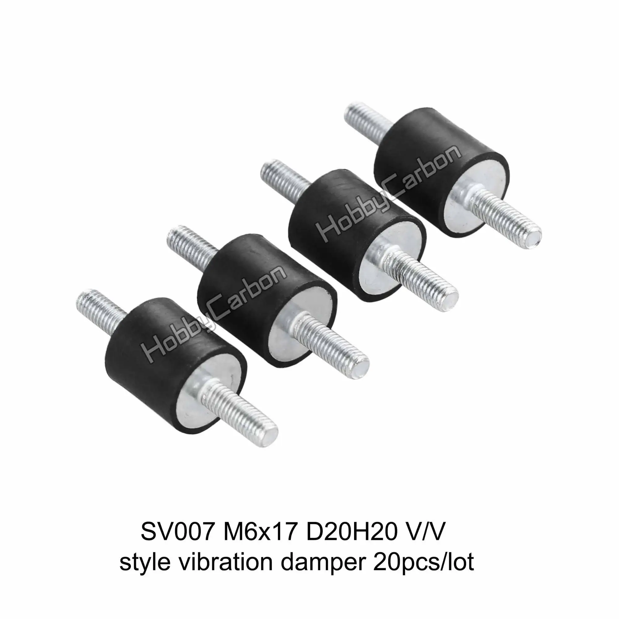 M5 Male To Female Vibration Damper Screws For Camera Gimbal Rubber