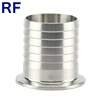RF Sanitary SS304 SS316L Stainless Steel Clamp Ferrule Fittings Tri Clamp Adapter Pipe Hose Coupling