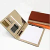 Plastic office supplies file folder metal clip a4 portfolio folder for school