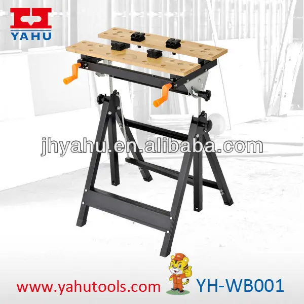 Height Adjustable Tilt And Rise Gunsmith Workbench For Woodworking